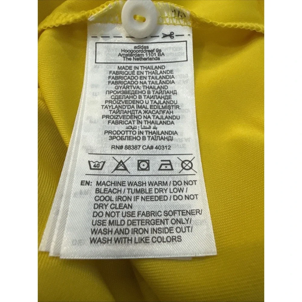 Adidas Lay's FIFA World Cup 2026 Polo Shirt Men's Large Yellow NWT